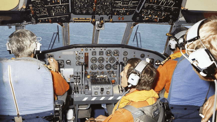 Atlantic cockpit