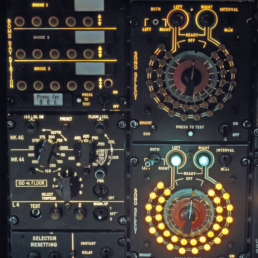 Selectiepanelen voor sonoboeien en torpedo's