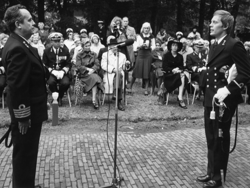 Beëdiging op Mijnendienstkazerne