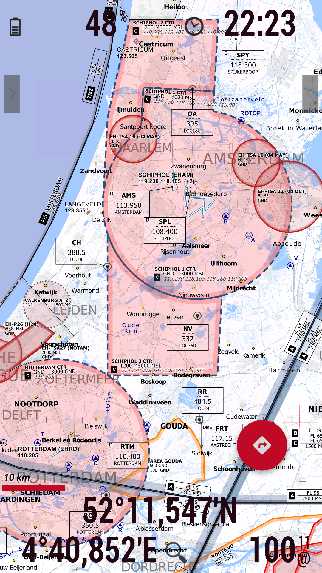 OpenFlight map Nederland