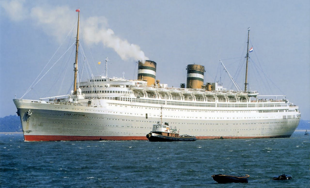 ss Nieuw Amsterdam als passagier- en cruiseschip na WO2