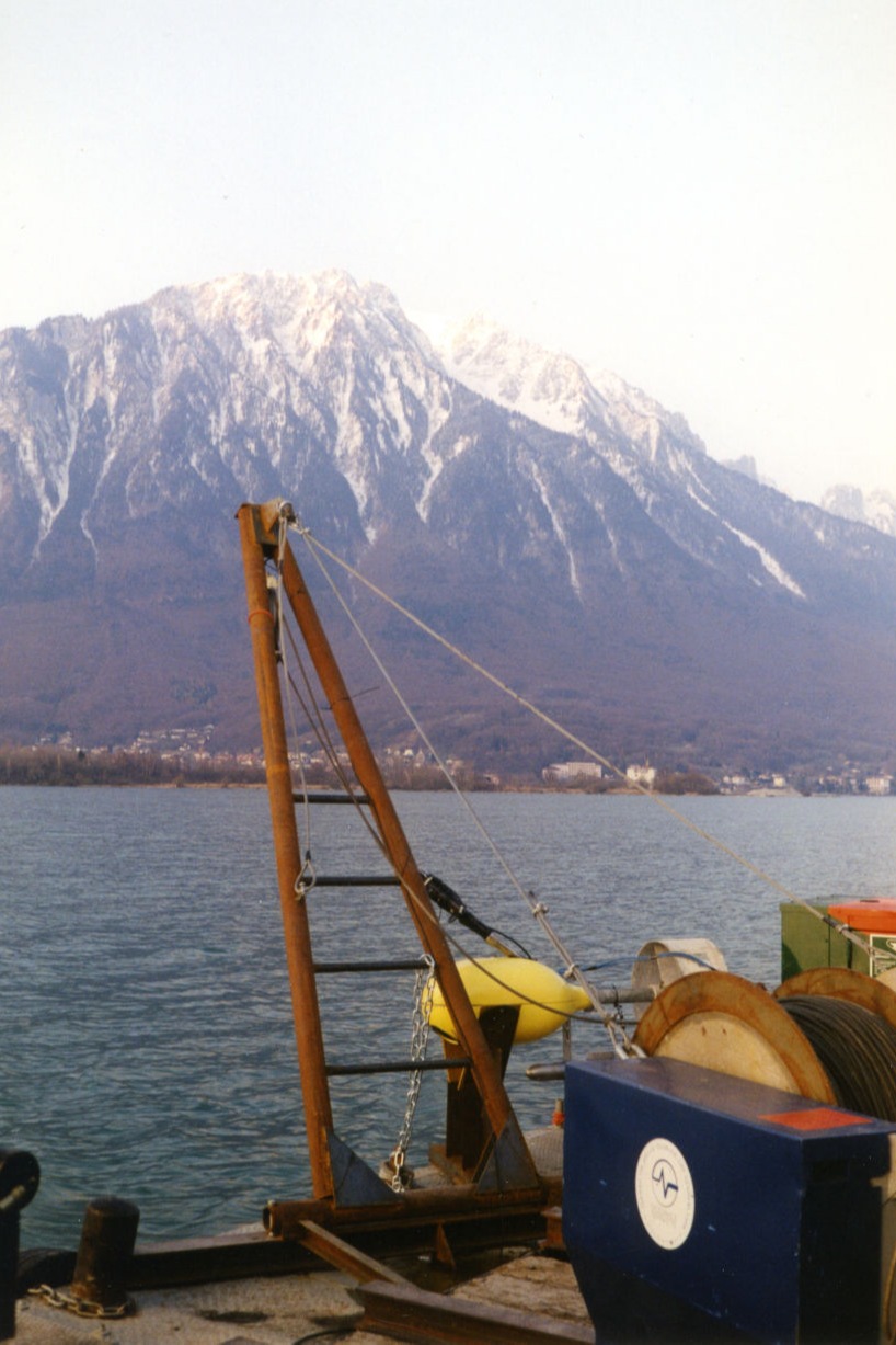 Meer van Genève Lac Leman route survey